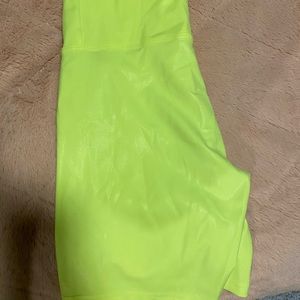 Cycle shorts Neon yellow